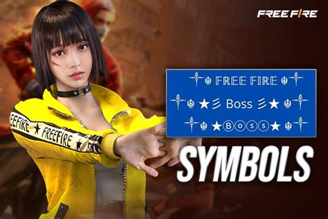 nickname free fire|free fire nickname symbol.